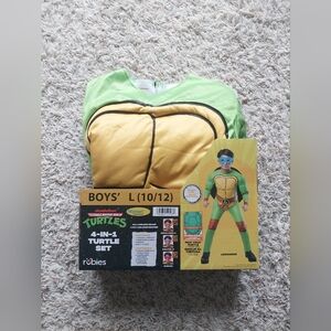 NWT Nickelodean Teenage Mutant Ninja Turtles Boys' Costume Large 10/12